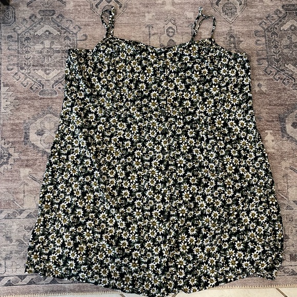 City Chic Sweet Daisy Button Down Shift Dress 22 - Picture 3 of 7